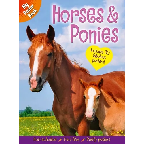 My Poster Book: Horses & Ponies: Includes 30 Fabulous Posters - Paperback