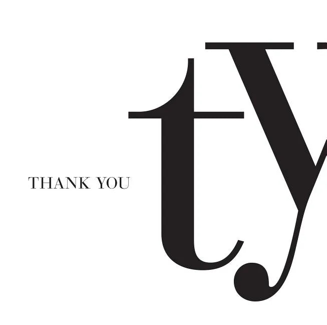 Thank You - Hardcover