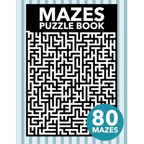 Mazes Puzzle Book - Paperback