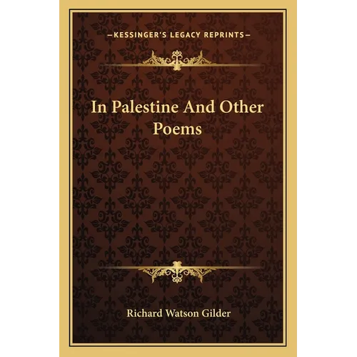 In Palestine and Other Poems