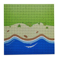32x32 Base Plate - Shoreline 2 - Mil-Blox