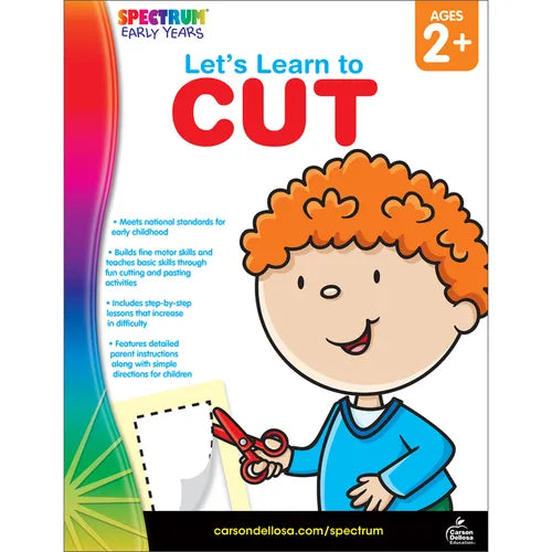 Let's Learn to Cut, Ages 2 - 5 - Paperback