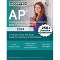 AP Comparative Government and Politics Prep 2024: 4 Practice Tests and Study Guide for Getting a 5 [4th Edition] - Paperback