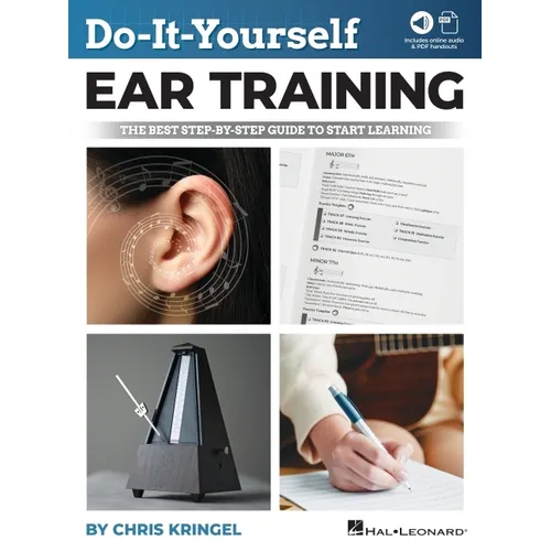Do-It-Yourself Ear Training - The Best Step-By-Step Guide to Start Learning: Book with Online Audio & PDF Handouts - Paperback