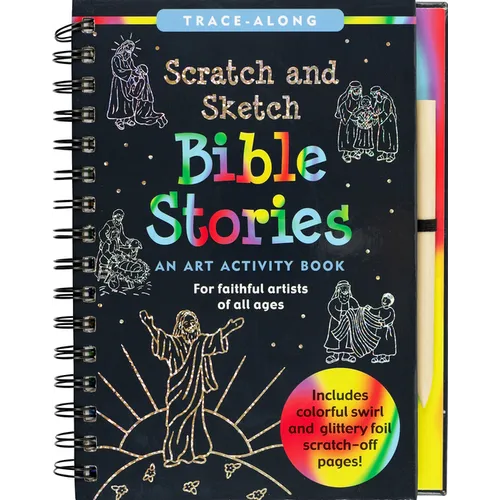 Scratch & Sketch Bible Stories (Trace Along) - Spiral