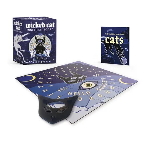 Wicked Cat Mini Spirit Board - Paperback