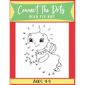 Connect The Dots Book For Kids Ages 4-8 - Paperback