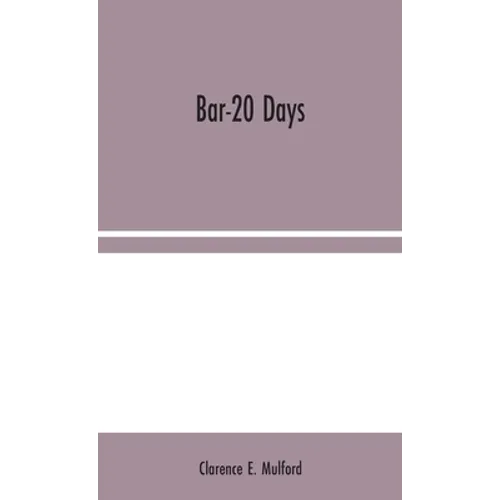 Bar-20 Days - Hardcover