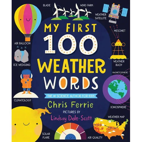 My First 100 Weather Words - Board Book