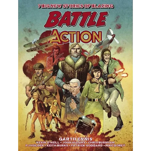 Battle Action: New War Comics by Garth Ennis - Hardcover
