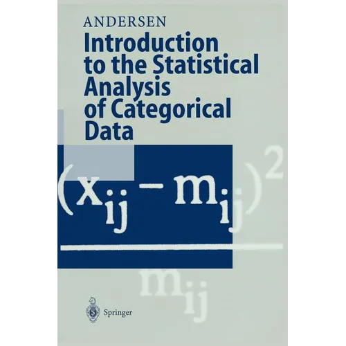 Introduction to the Statistical Analysis of Categorical Data - Paperback
