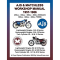 Ajs & Matchless 1957-1966 Workshop Manual All Models - Singles & Twins - Paperback