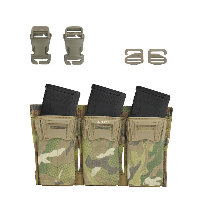 Agilite Pincer Placard - Triple Mag Pouch
