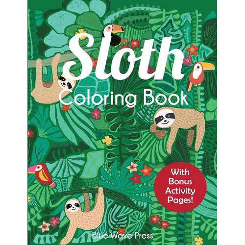 Sloth Coloring Book - Paperback