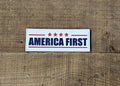 America First PVC Patch