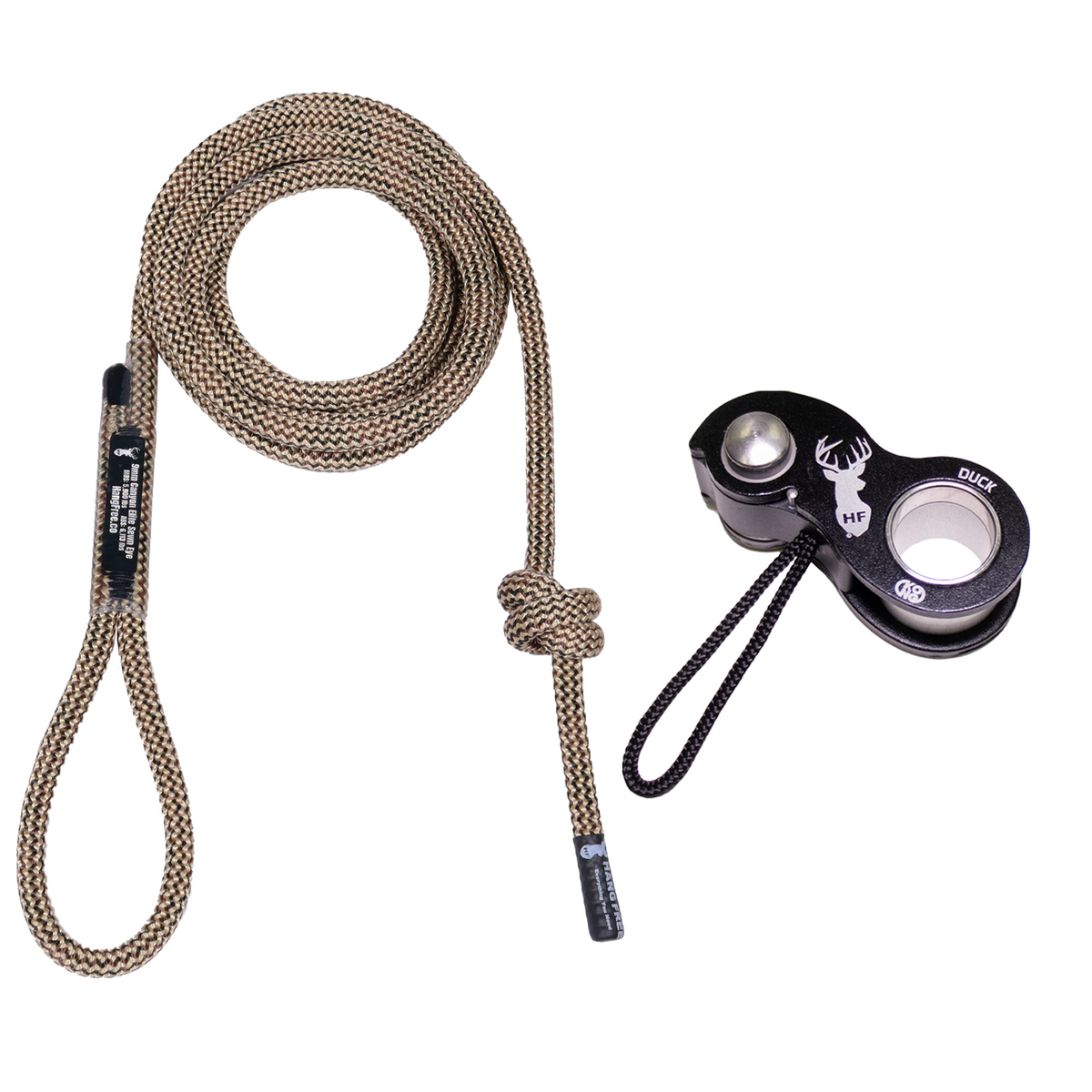 9mm 'Ghost' Deluxe Sewn Tree Tether & Lineman's Belts
