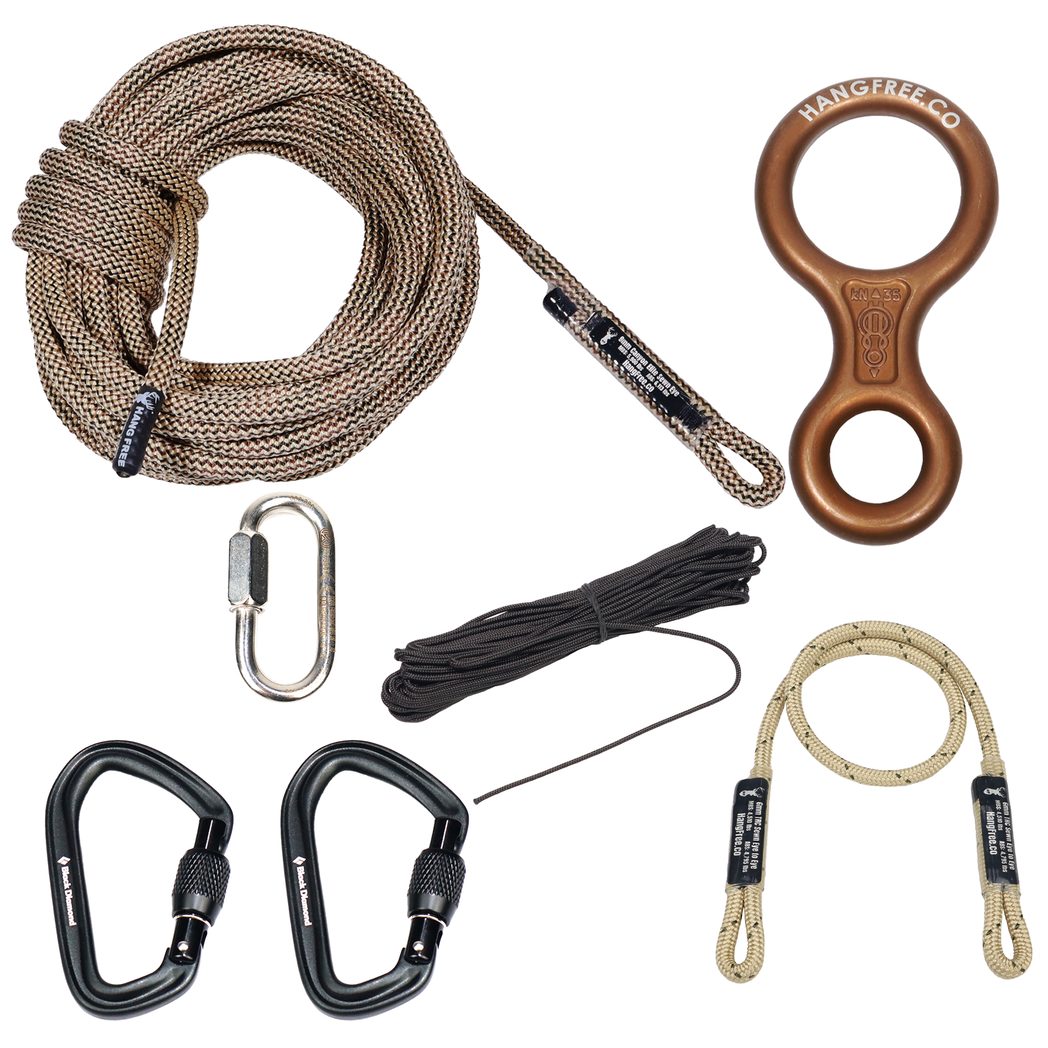 9mm 'Ghost' Standard One Stick/Rappel Kit