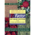 The T-Factor Fat Gram Counter - Paperback