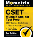CSET Multiple Subject Test Prep - CSET Secrets Study Guide, Full-Length Practice Exam, Step-By-Step Review Video Tutorials: [3rd Edition] - Paperback