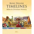 Rose Deluxe Timelines: Bible and Christian History - Spiral