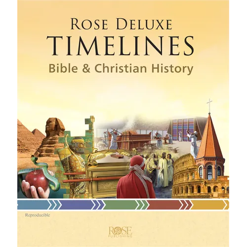 Rose Deluxe Timelines: Bible and Christian History - Spiral