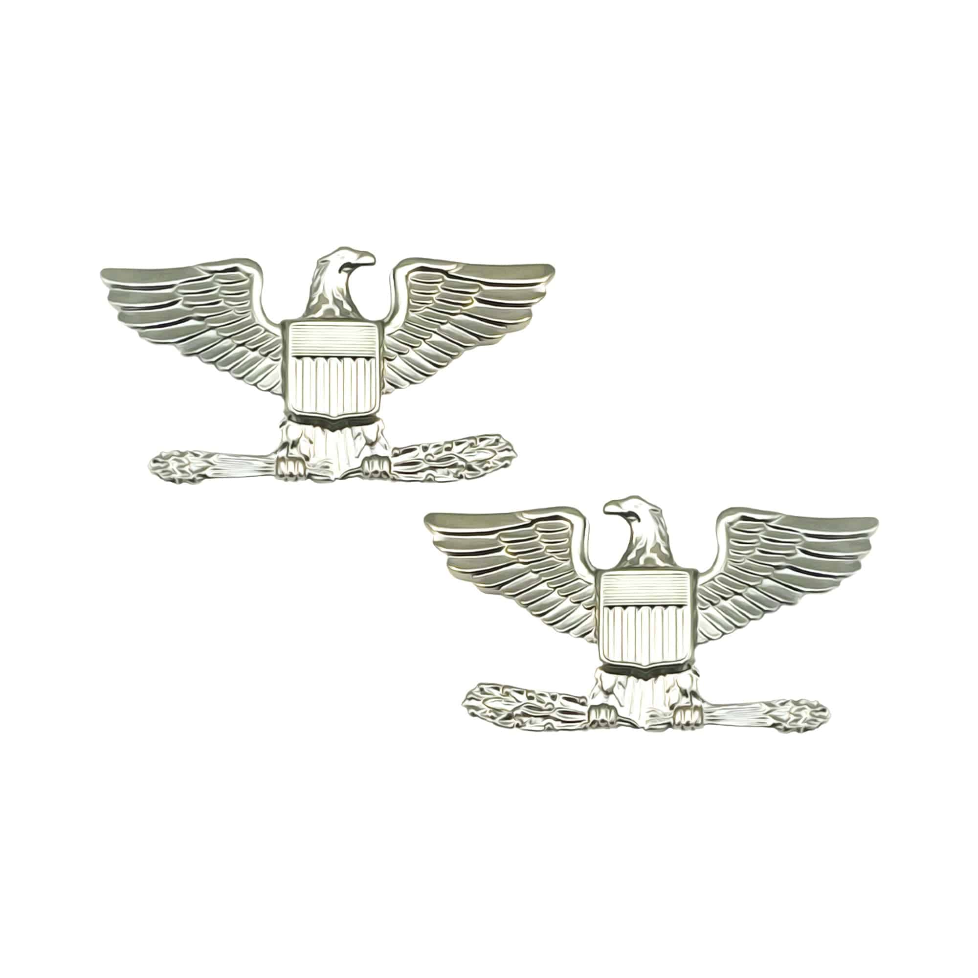 U.S. Army Colonel STA-BRITE® Pin-on Rank (pair)