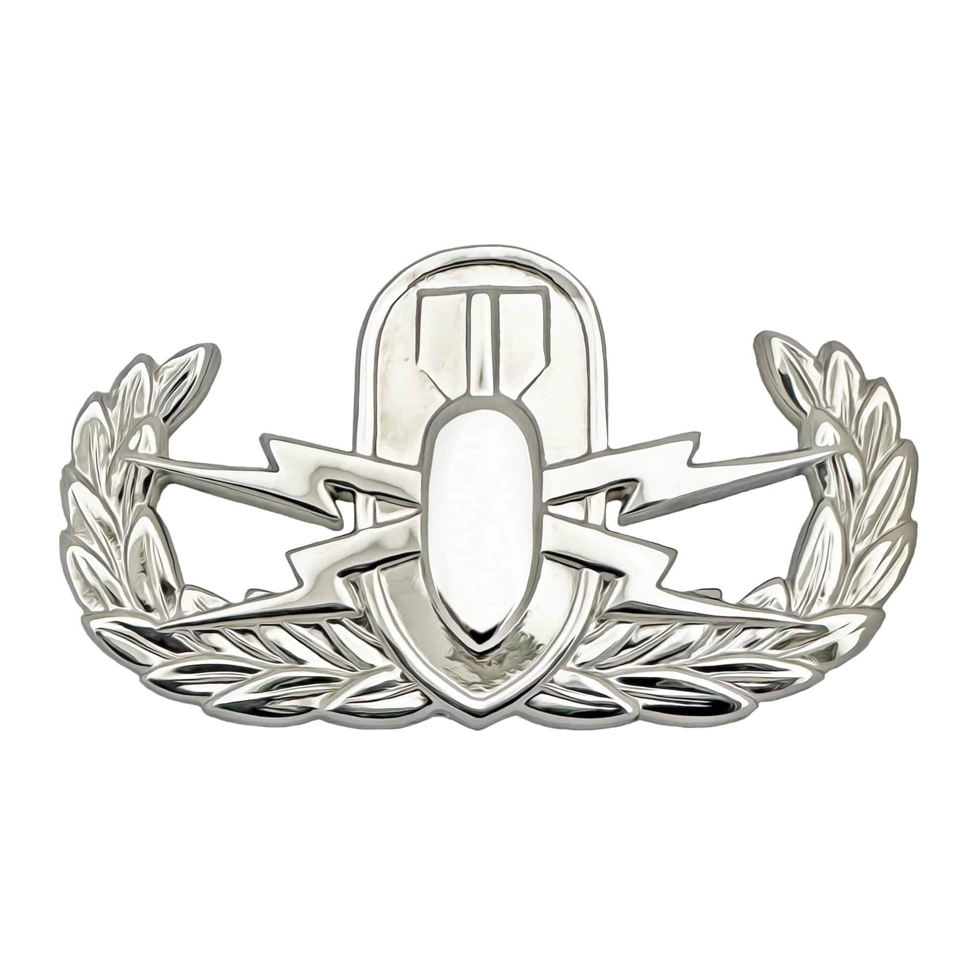 U.S. Army Explosive Ordnance Disposal Basic Full Size STA-BRITE® Pin-on Badge