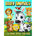 Baby Animals Coloring Book - Paperback