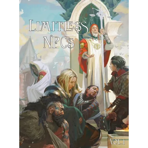 Limitless Non Player Characters vol. 1 - Hardcover