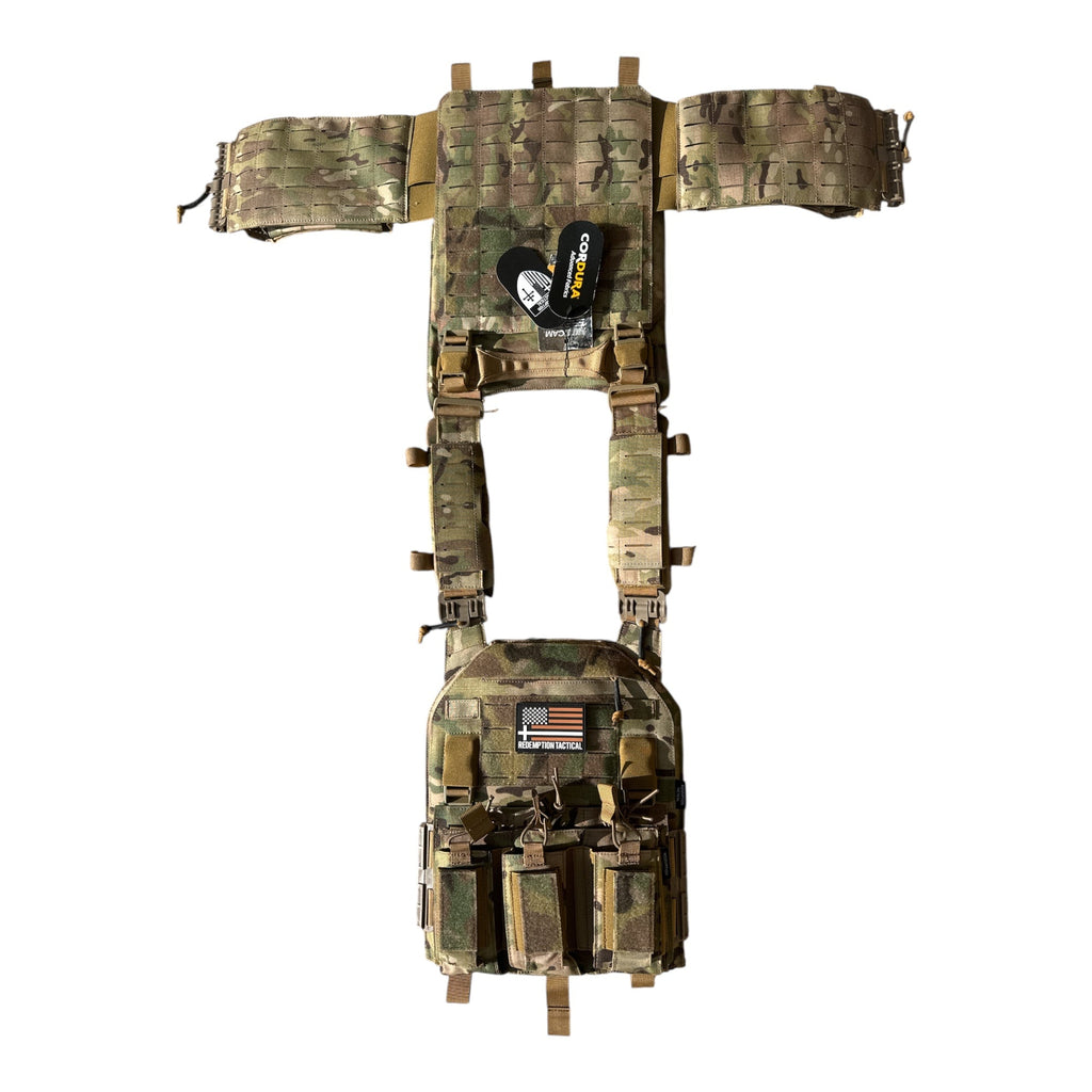Redemption Tactical CRUSADER 2.0® V4 ARMOR FULL KIT COMBO PACKAGE LIGHTWEIGHT LEVEL IV  (2) 10x12 Front/Back Plates (2) 6x8 Side Plates (Level IV)