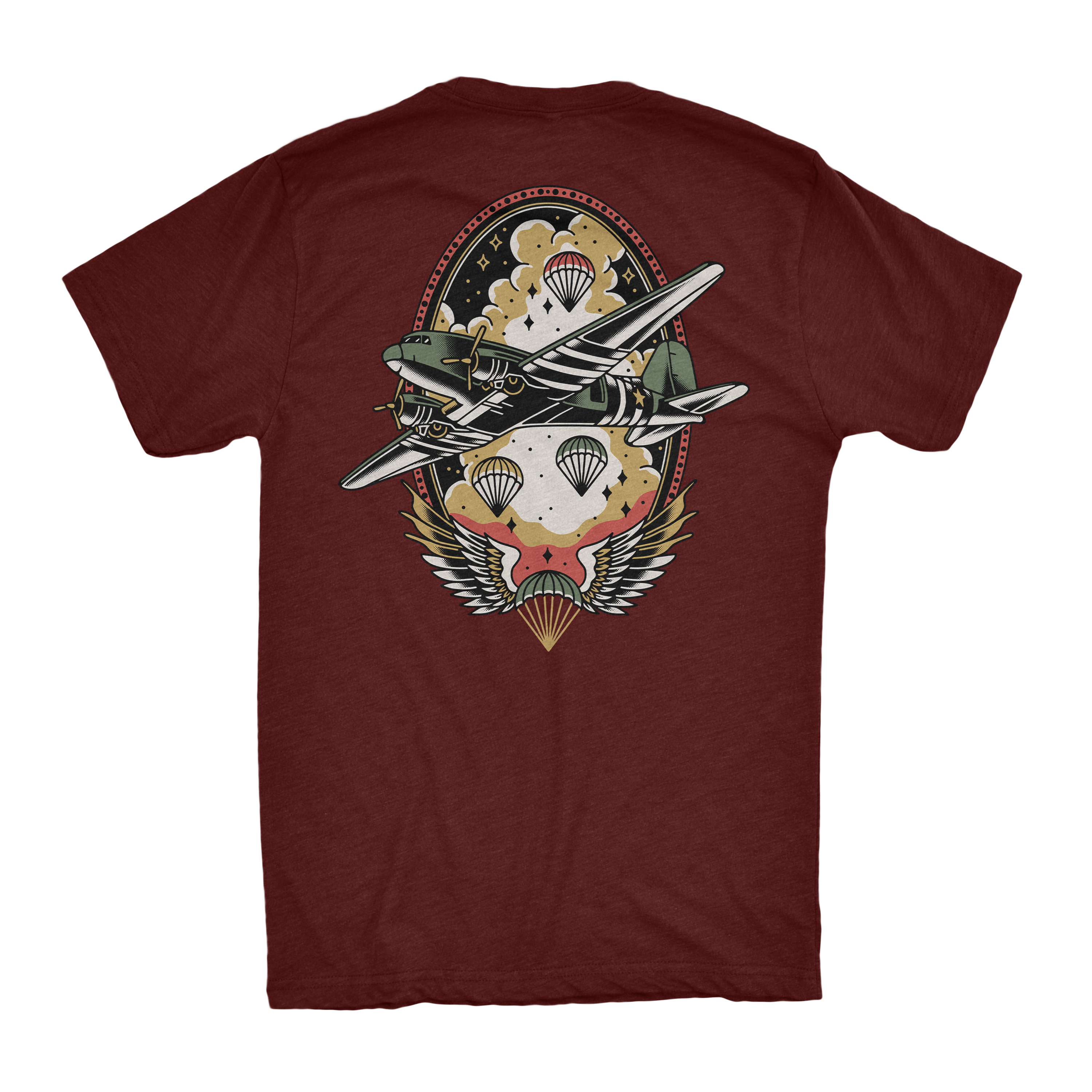 Airborne Traditional Athletic Shirt