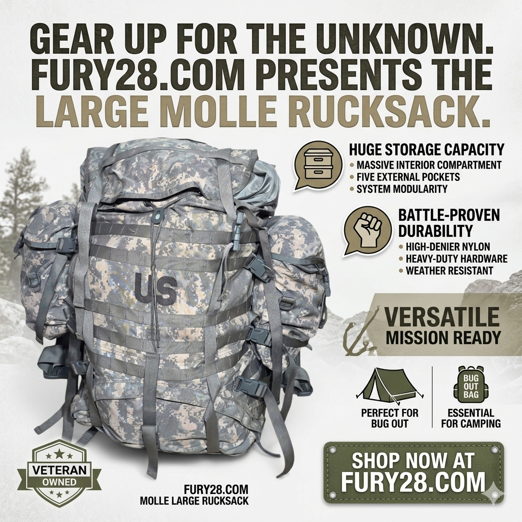 ACU /UCP MOLLE II Large Rucksack with Waterproof liner combo