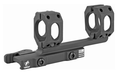 American Defense Mfg. AD-RECON Scope Mount |  Dual Quick Detach |  Vertical Spit Rings |  2" Offset |  1" |  Standard Height |  Black