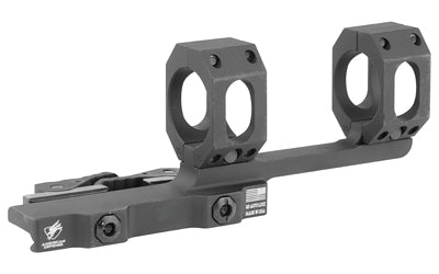American Defense Mfg. AD-RECON-X Scope Mount |  Dual Quick Detach |  Vertical Spit Rings |  3" Offset |  30MM |  Standard Height |  TAC Aluminum Levers |  Black