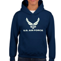 Air Force Youth Logo Core Hood (Navy)