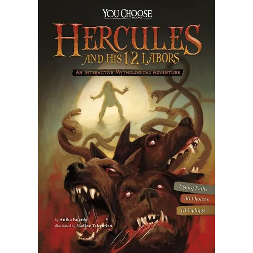 Hercules and His 12 Labors: An Interactive Mythological Adventure - Paperback