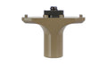 Arisaka Defense Finger Stop -  Anodized Finish -  Flat Dark Earth -  Fits M-LOK