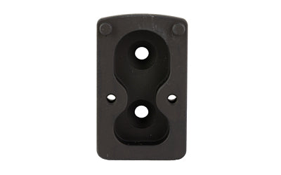 Arisaka Defense Optic Plate -  Tall Height -  Anodized Finish -  Black -  Fits Arisaka Offset Optic Mount -  For Trijicon RMR -  SRO -  Holosun 407C -  507C -  508T -  Swampfox Kingslayer -  Liberty -  Justice