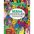 Mega Doodles Colouring ( Brilliant Colouring For Boys) - Paperback