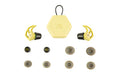 AXIL X30i |  Earplugs |  Desert Tan |  Includes (3) Silicon Tips |  (2) Foam Tips and Pocket Carry Case