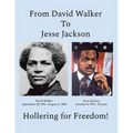 From David Walker to Jesse Jackson: Hollering for Freedom - Paperback