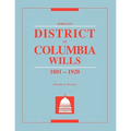 Index to District of Columbia Wills, 1801-1920