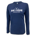Air Force Daughter Women's Long Sleeve T-Shirt (Navy)