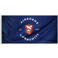 Airborne Community Double-Sided Flag