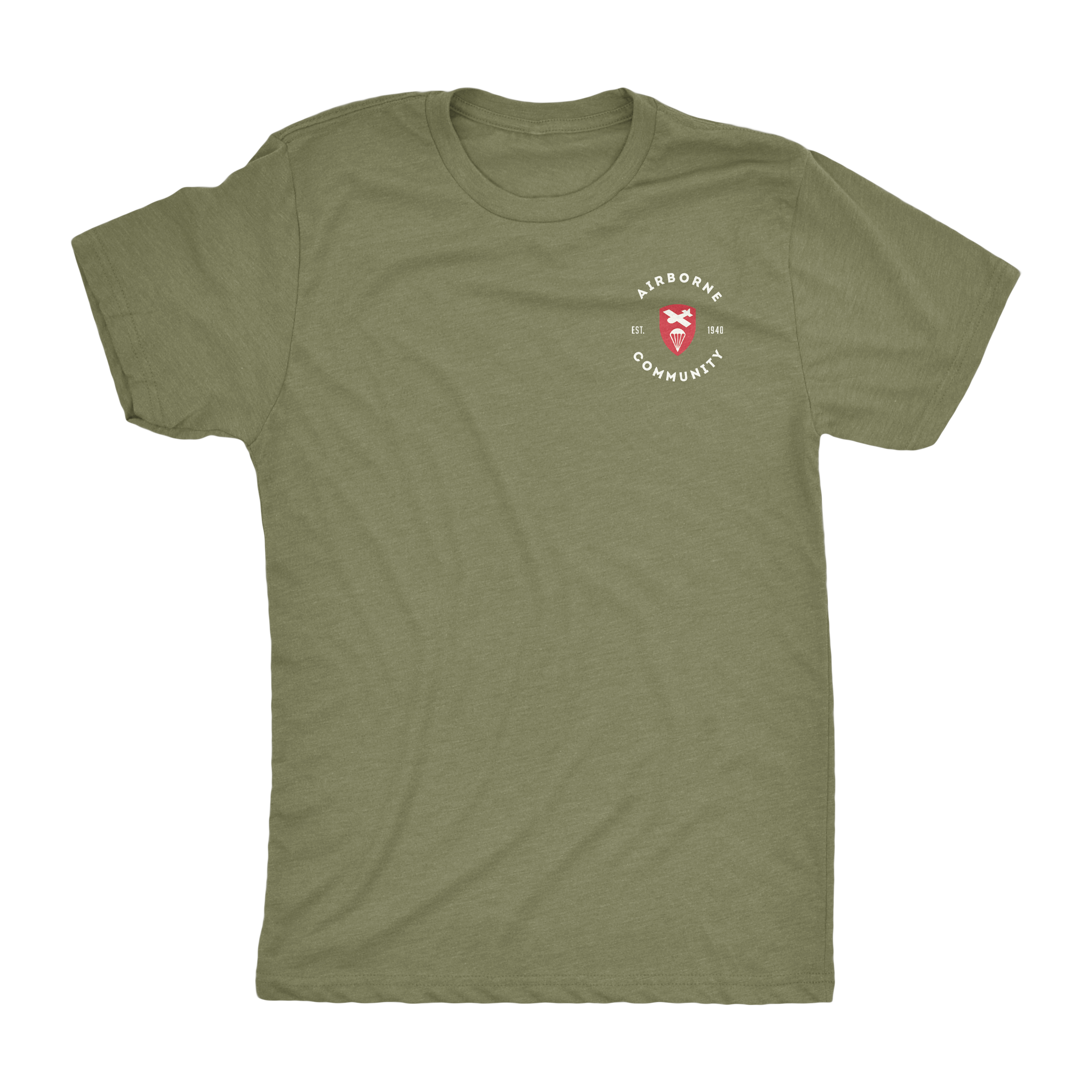 2-503 Cat Patch Remastered Shirt Military Green