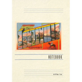Vintage Lined Notebook Greetings from Louisville, Kentucky