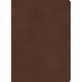 KJV Single-Column Wide-Margin Bible, Brown Leathertouch - Imitation Leather