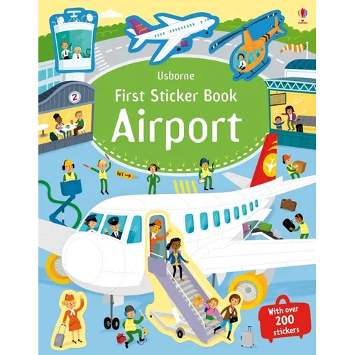 First Sticker Book Airport - Paperback