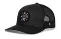 Alaska Trucker Hat  |  Black AK X Snapback