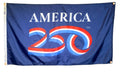 America’s 250th Wall-Mounted Flag | Reinforced Edge Grommets | Made in USA
